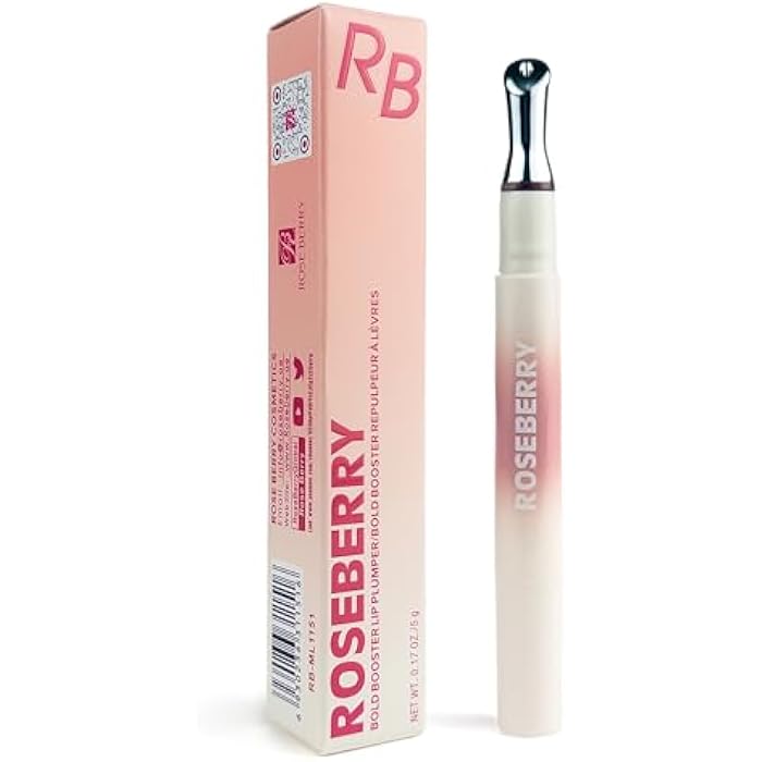 Rose Bery - Lip Plumper, Bold Booster Lip Plumper, Professional Enhancer for Fuller Lips, Long Lasting Superstar Youth Glow Formula, 5 GM, Model - RB-ML1151 (01 Cherry Gleam) - Image 1